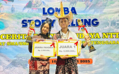 Membanggakan! Siswa SMA Elpida International School Sabet Juara 1 dan Favorit Storytelling Provinsi NTT 2025